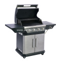 4-Burner Nature Gas BBQ with Side Burner